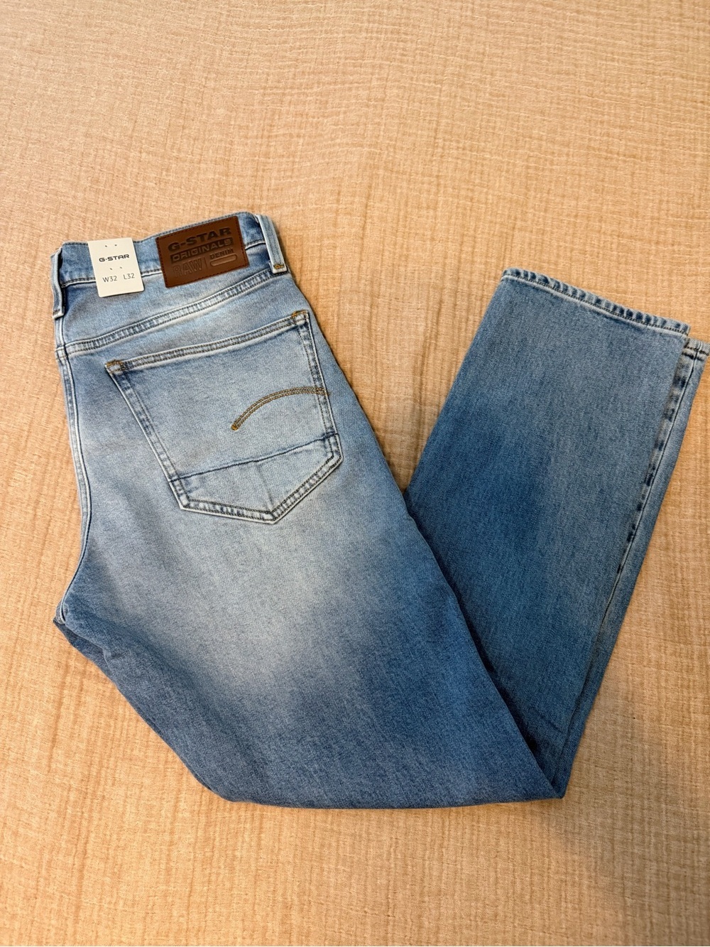 G-Star Elto Pure Stretch Regular Light Men’s Jeans, 32x32, NWT